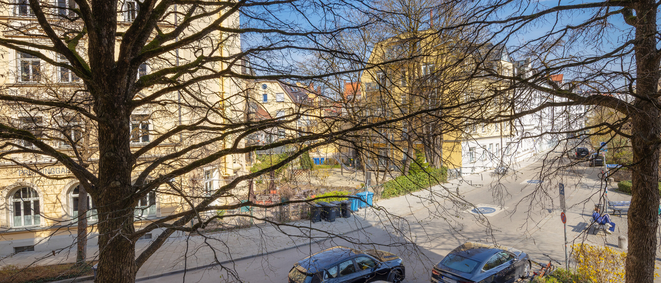 квартира München Haidhausen 02 вид из окна 14796