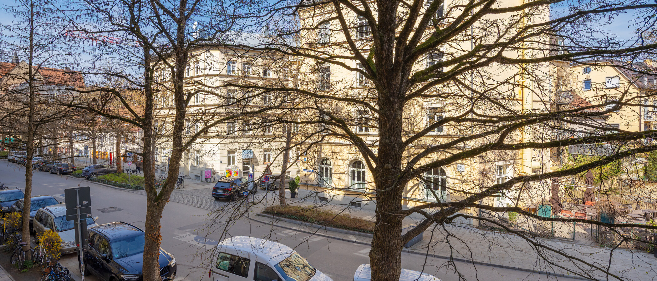 квартира München Haidhausen 03 вид из окна 14796