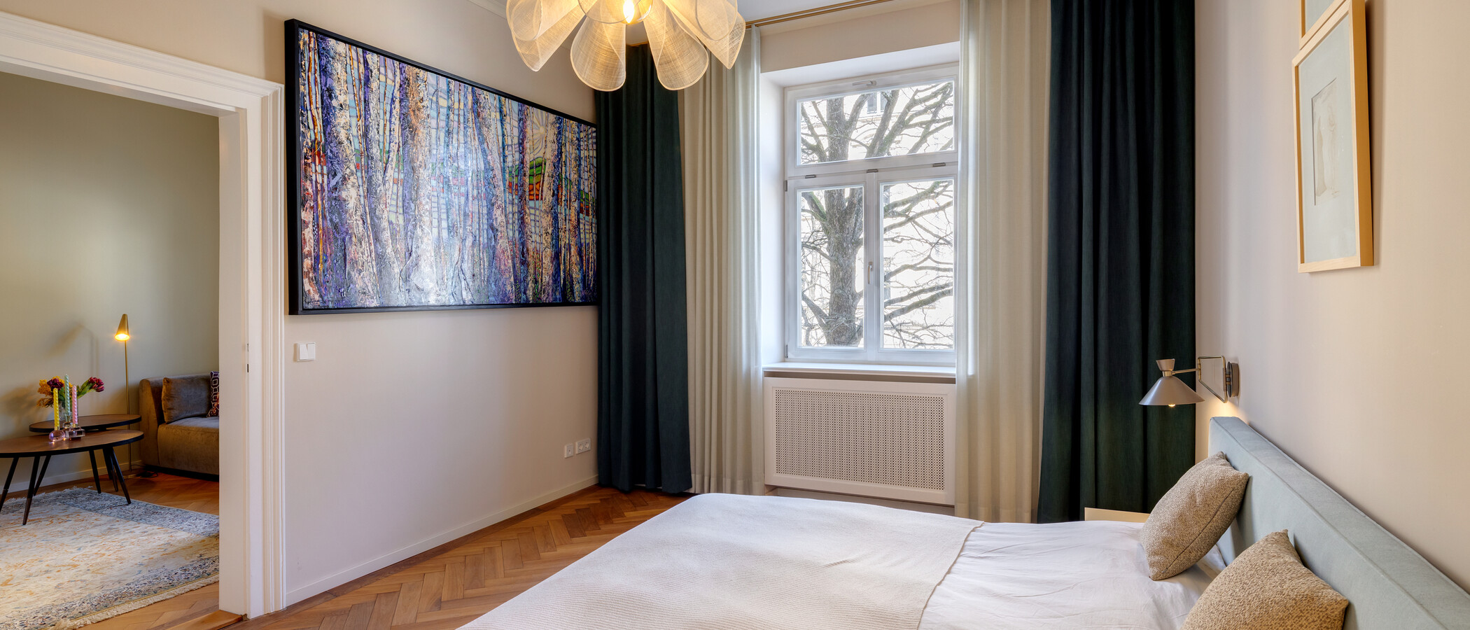 квартира München Haidhausen 02 спальная комната 14796