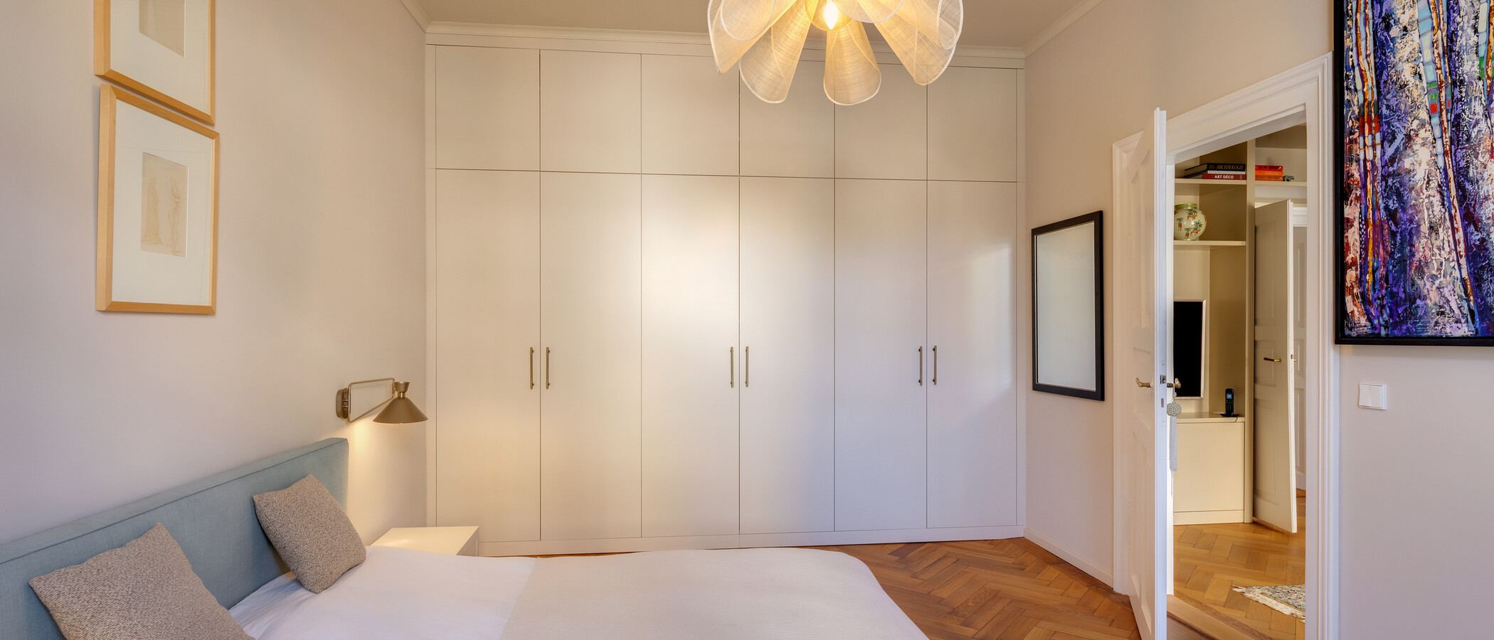 квартира München Haidhausen 03 спальная комната 14796