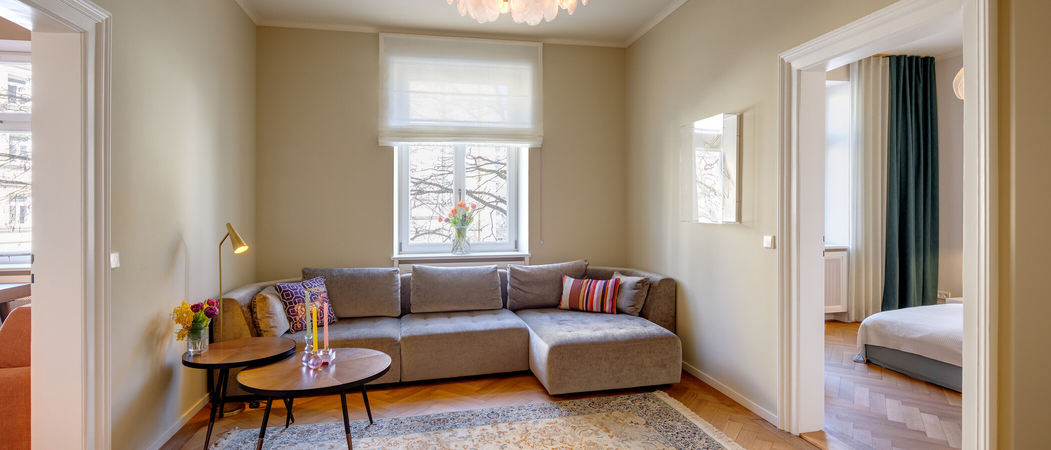 квартира München Haidhausen 01 гостиная 14796