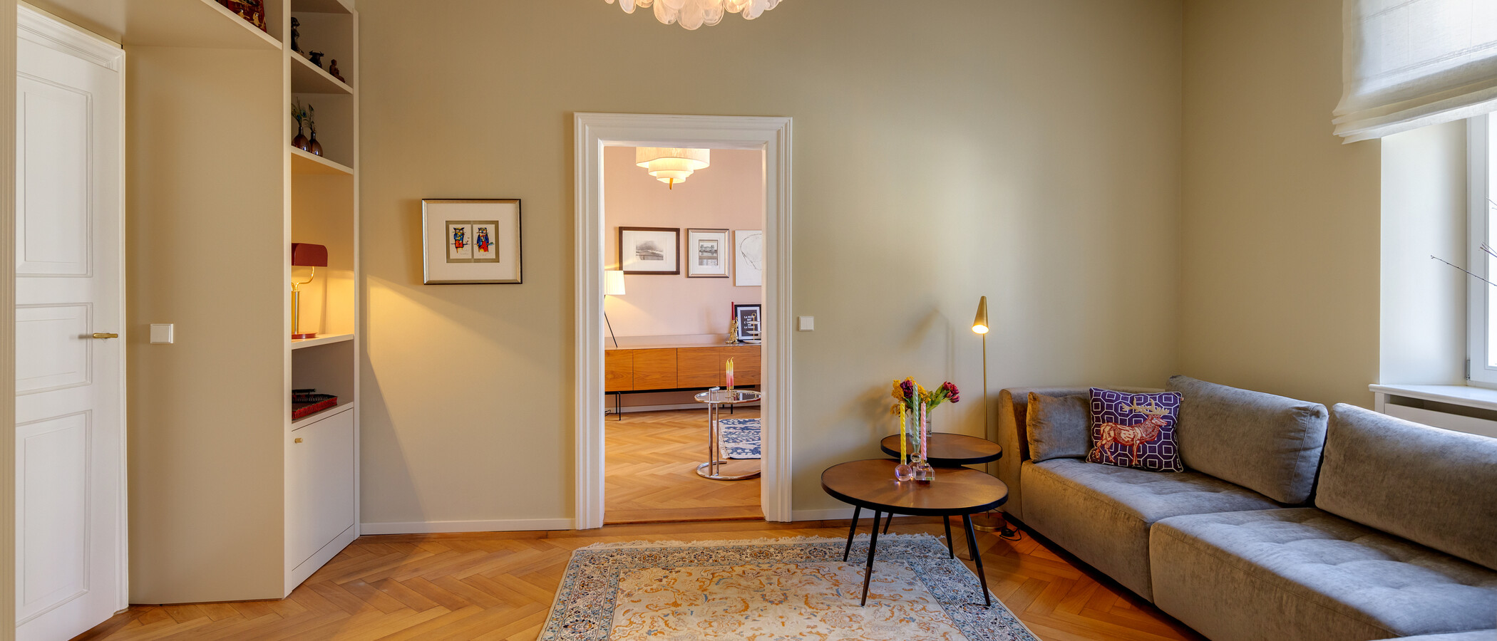 квартира München Haidhausen 03 гостиная 14796