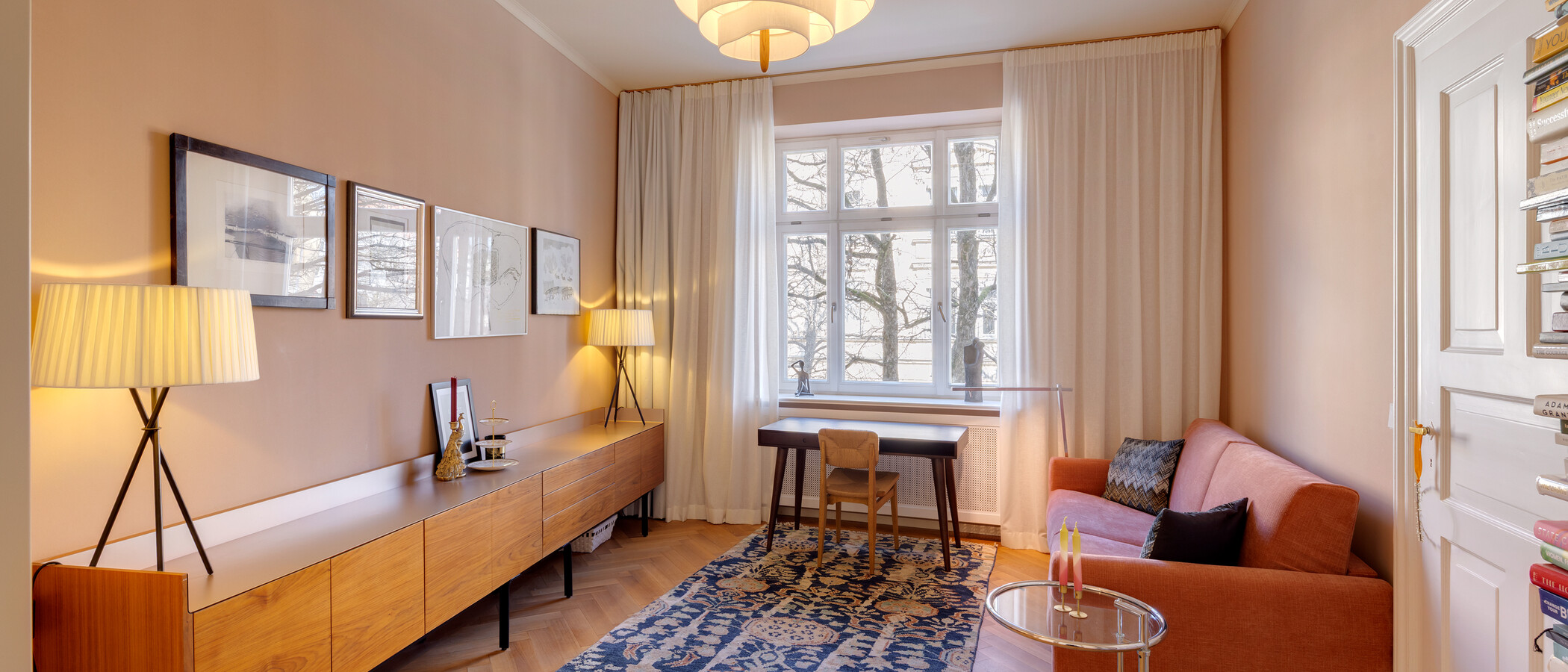 квартира München Haidhausen 02 гостевая комната 14796