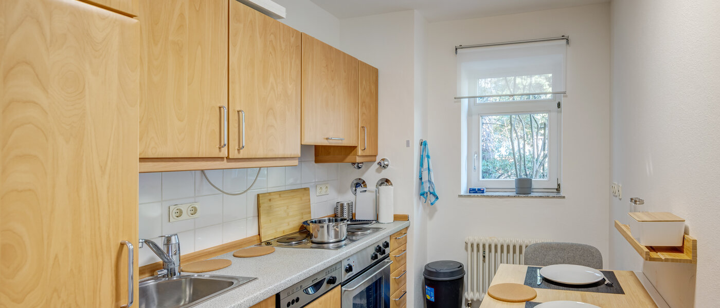 квартира München Bogenhausen 01 кухня 14798