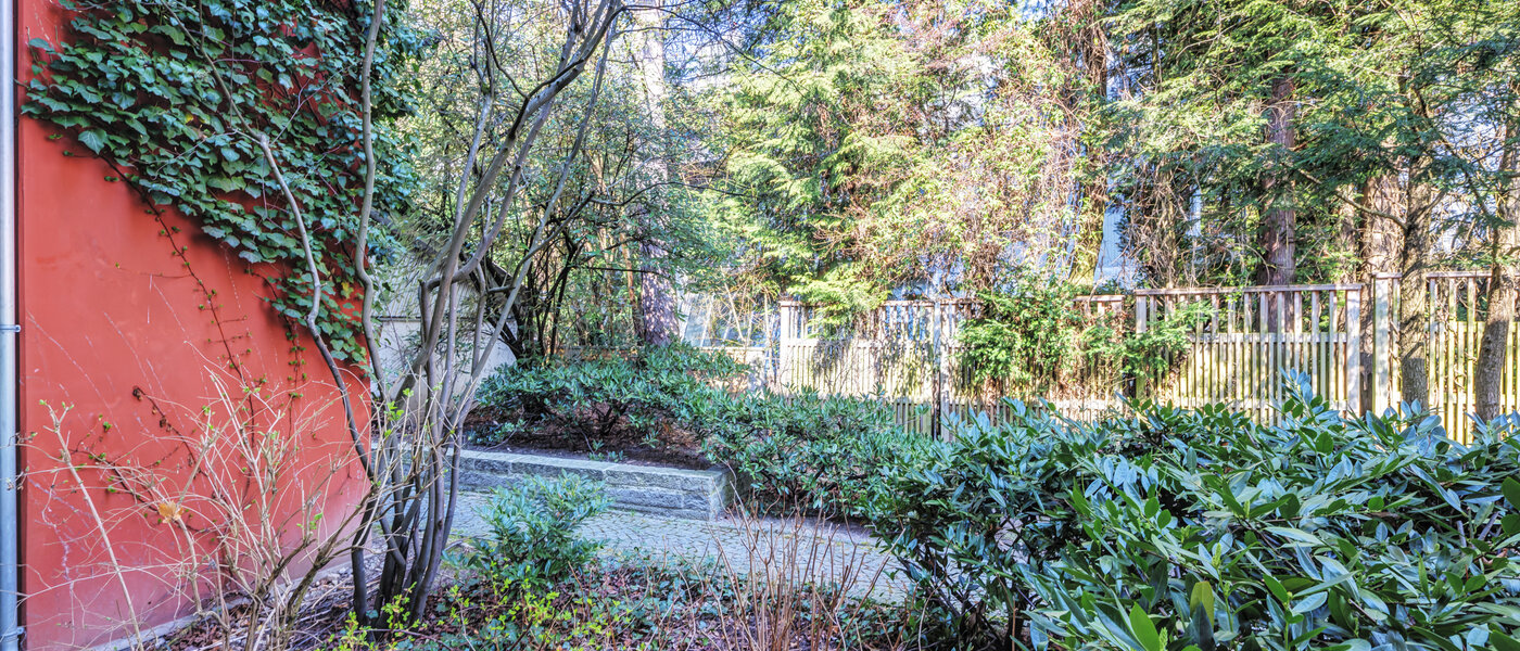 квартира München Bogenhausen 02 вид из окна 14798