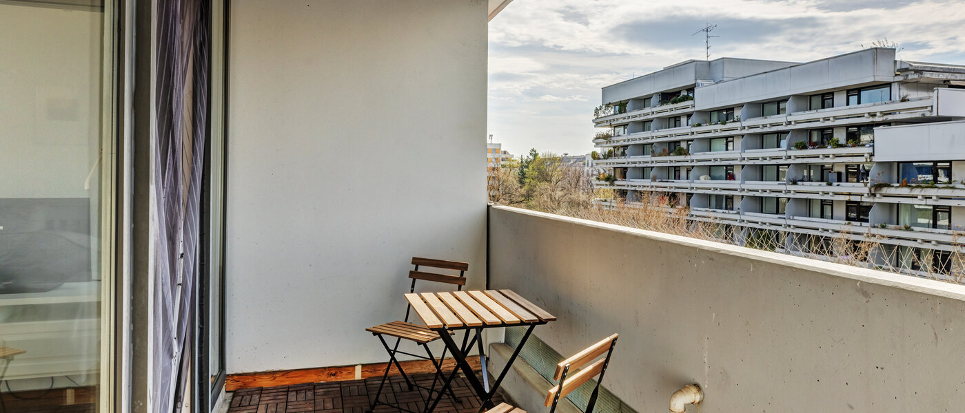 квартира München Schwabing-West 01 балкон 14800