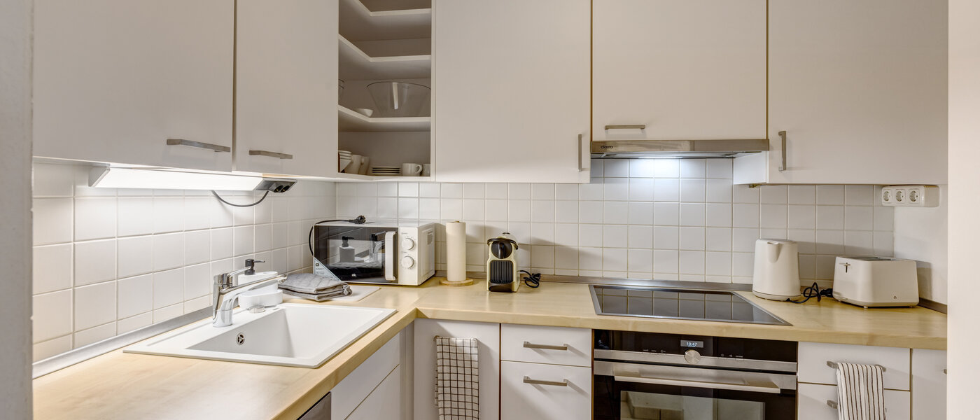 квартира München Schwabing-West 01 кухня 14801