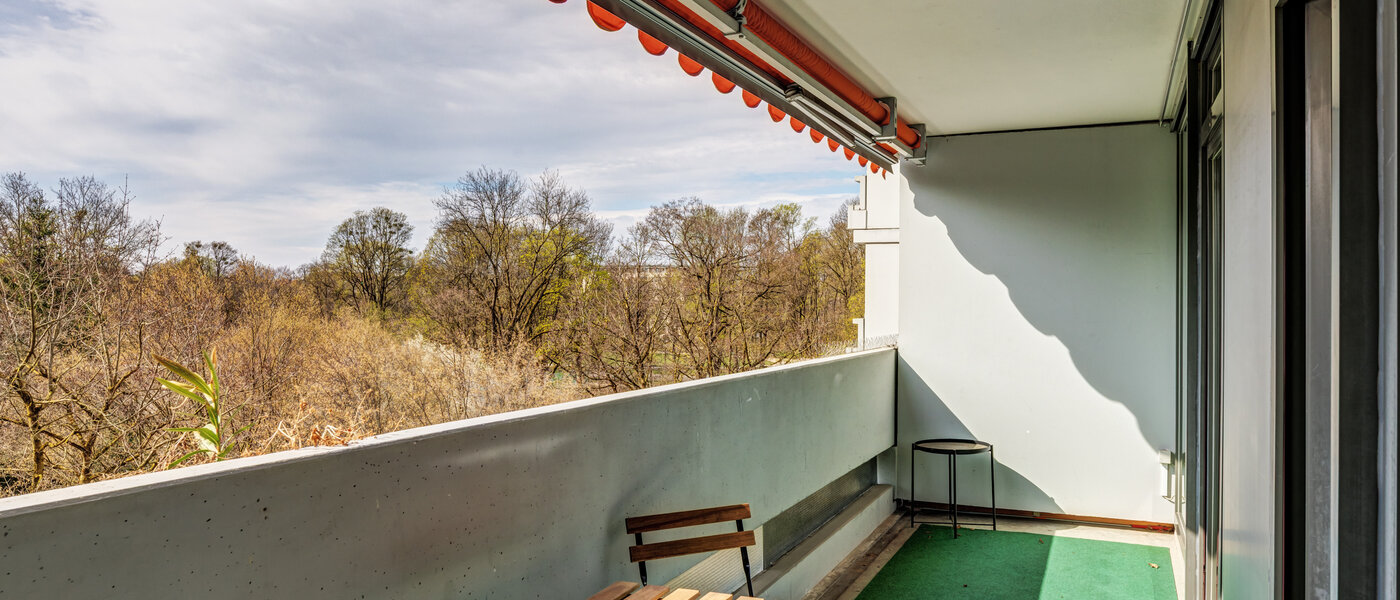 квартира München Schwabing-West 01 балкон 14801