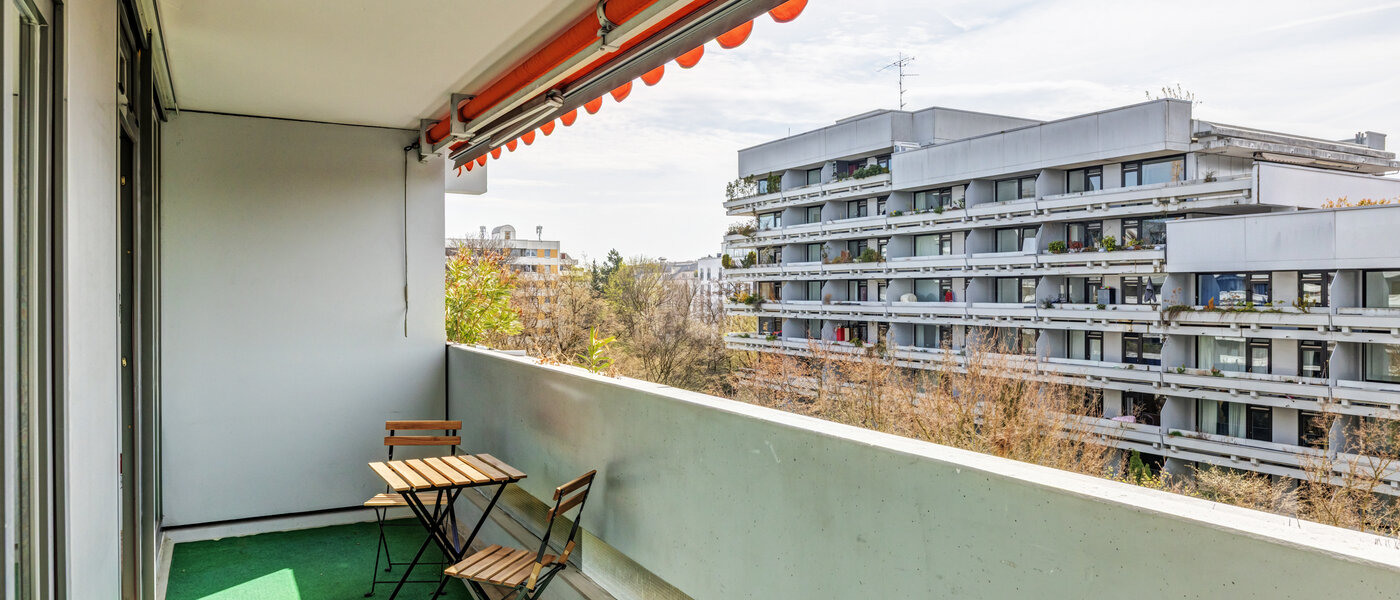 квартира München Schwabing-West 02 балкон 14801