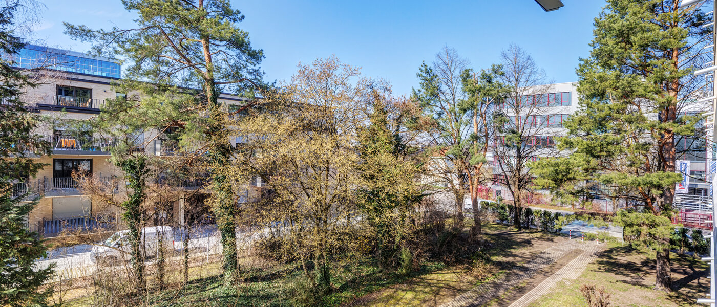 квартира Unterschleißheim 03 вид из окна 14802