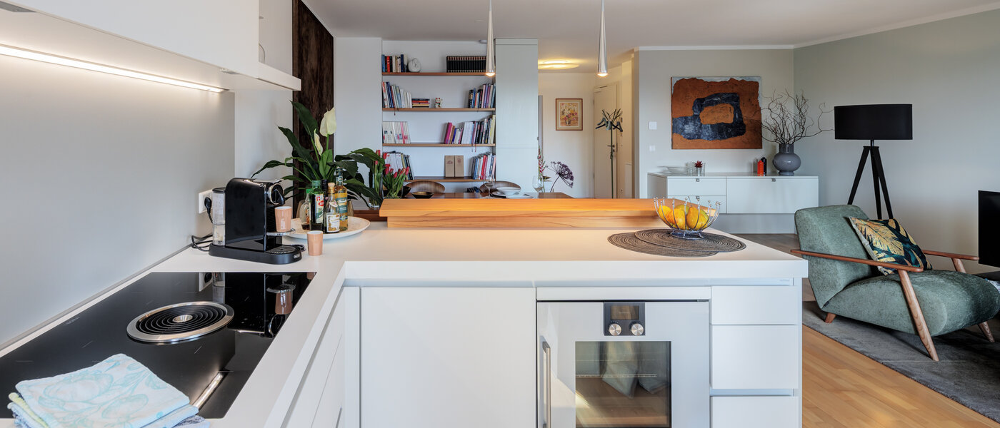 мансардная квартира München Ludwigsvorstadt 04 кухня 14803