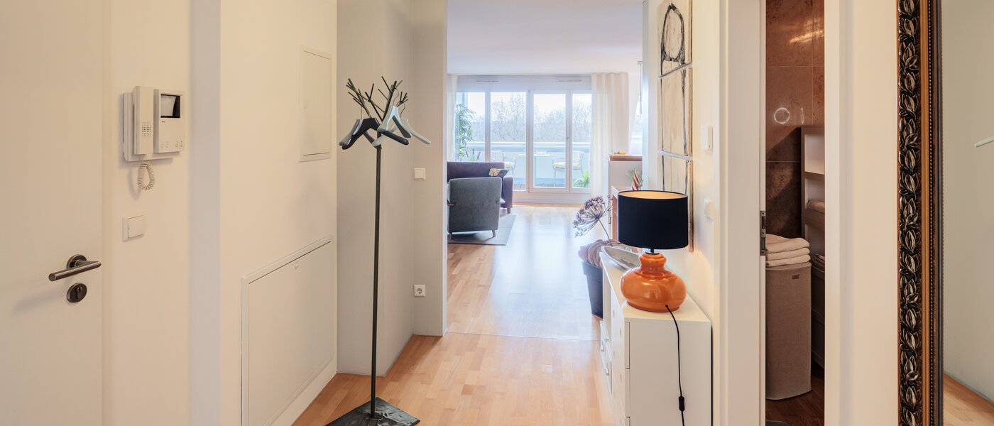 мансардная квартира München Ludwigsvorstadt 01 коридор 14803