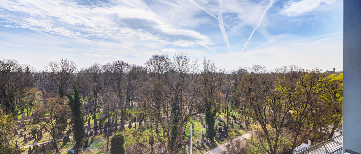 мансардная квартира München Ludwigsvorstadt 03 вид из окна 14803