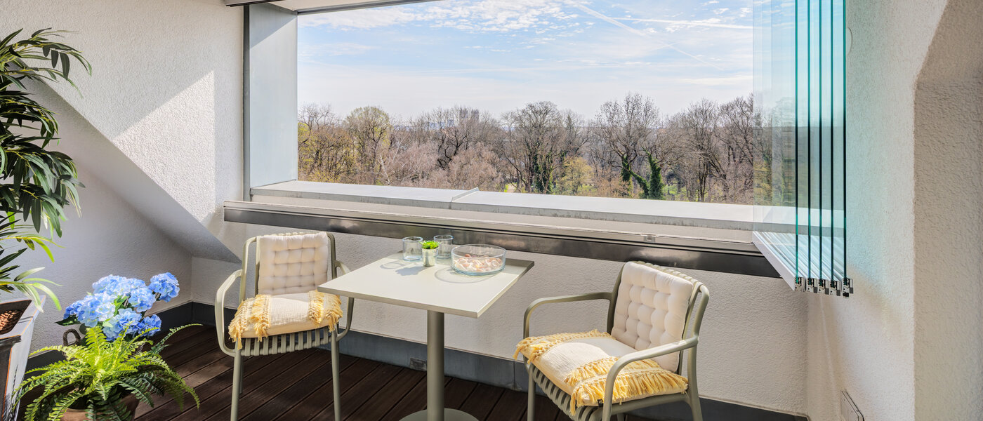 мансардная квартира München Ludwigsvorstadt 01 1-я лоджия 14803