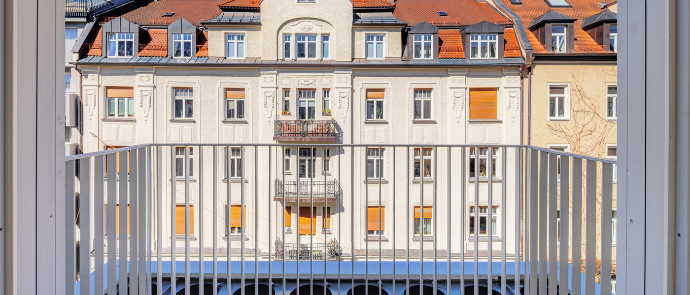 квартира München Neuhausen 01 балкон 14804