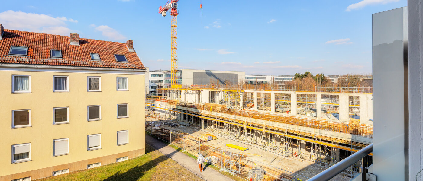 квартира München Milbertshofen 03 вид из окна 14806