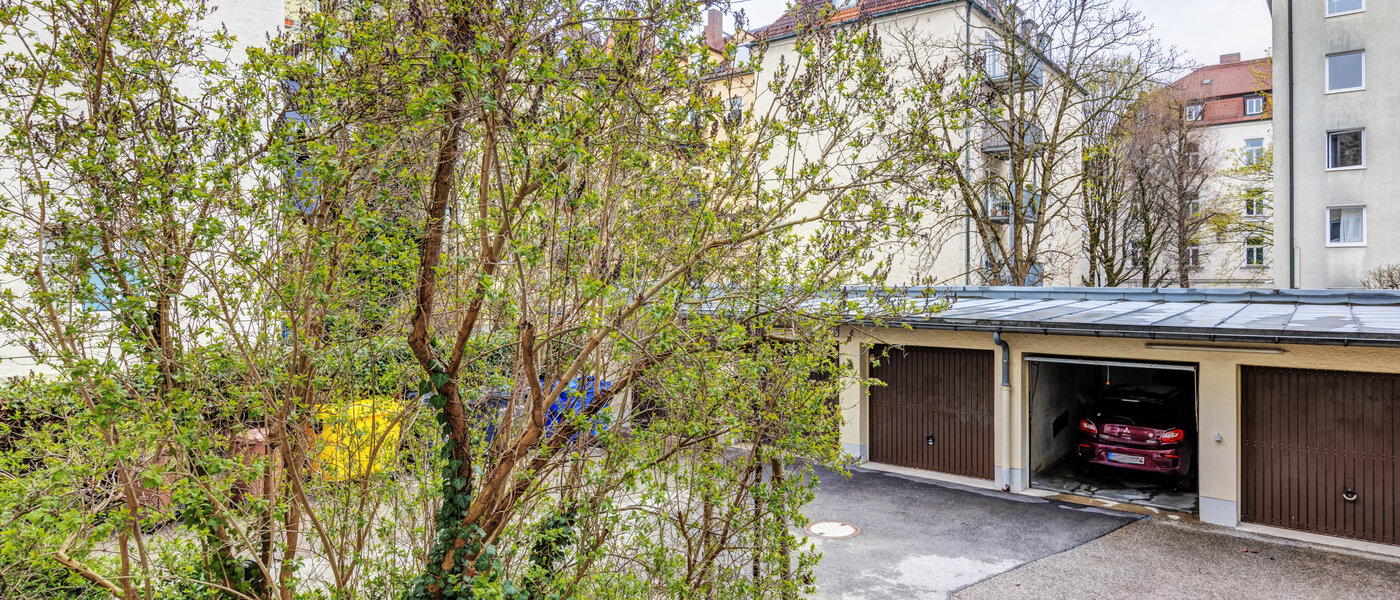 квартира München Schwabing 01 вид из окна 14807