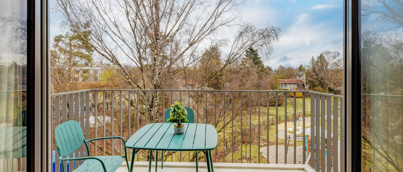 квартира München Am Hart 01 балкон 14808