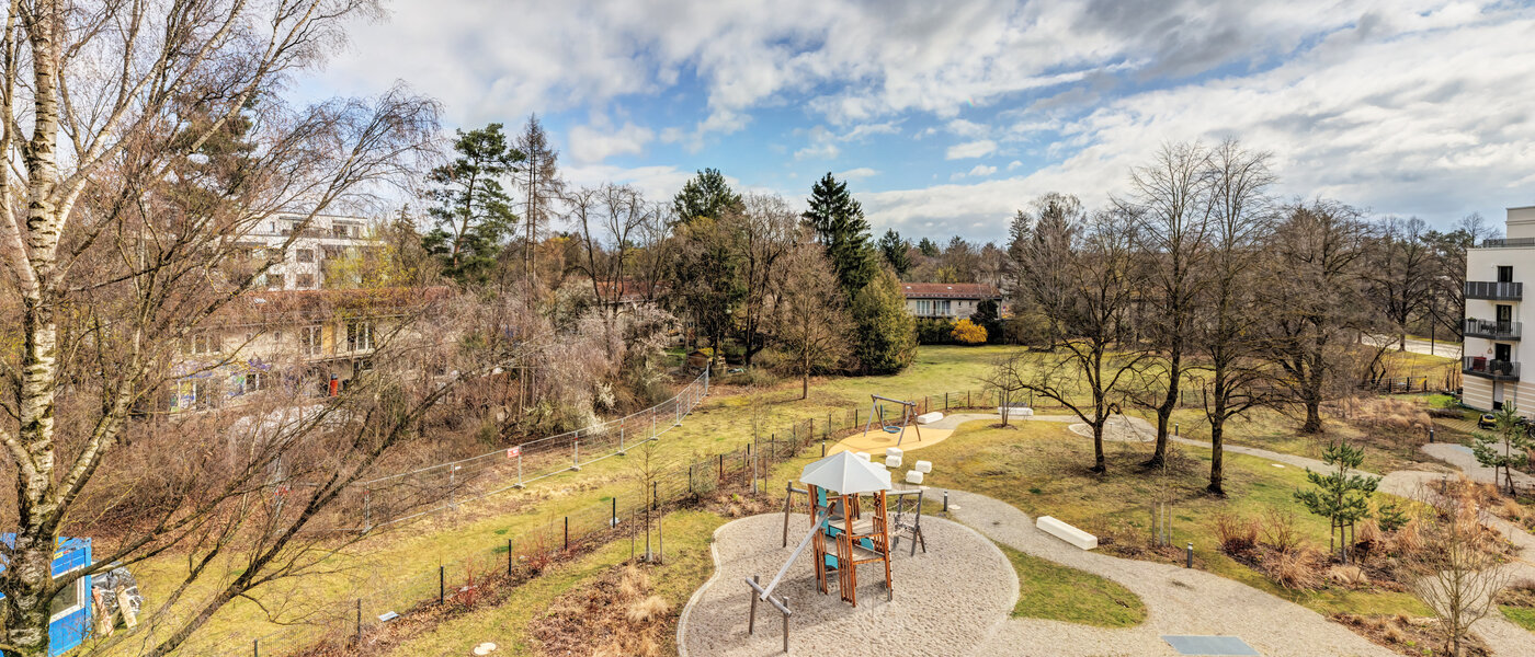 квартира München Am Hart 02 вид из окна 14808