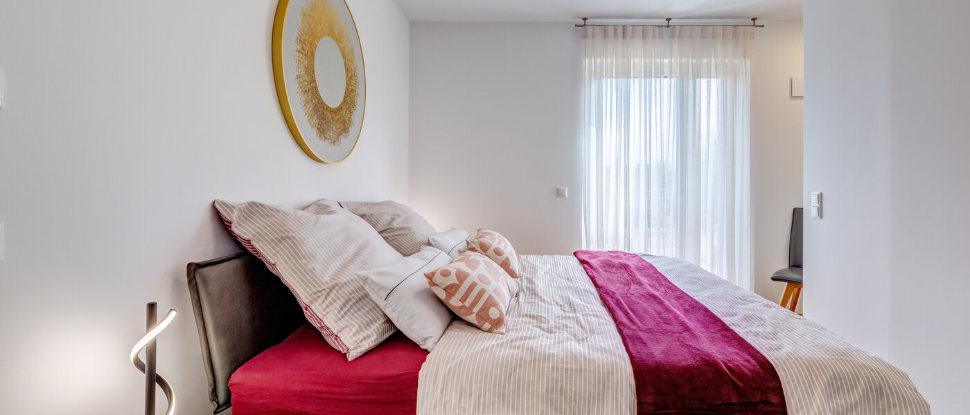 квартира München Am Hart 01 спальная комната 14808