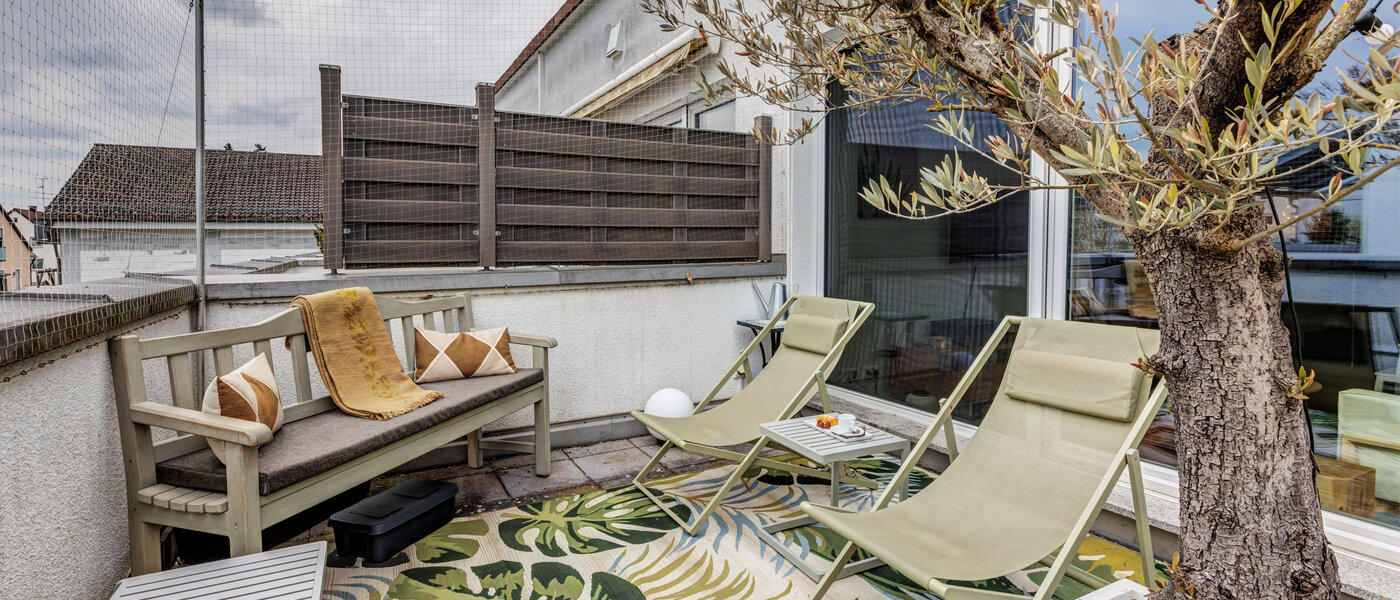 двухэтажная квартира Germering 03 терраса с крышей 14809