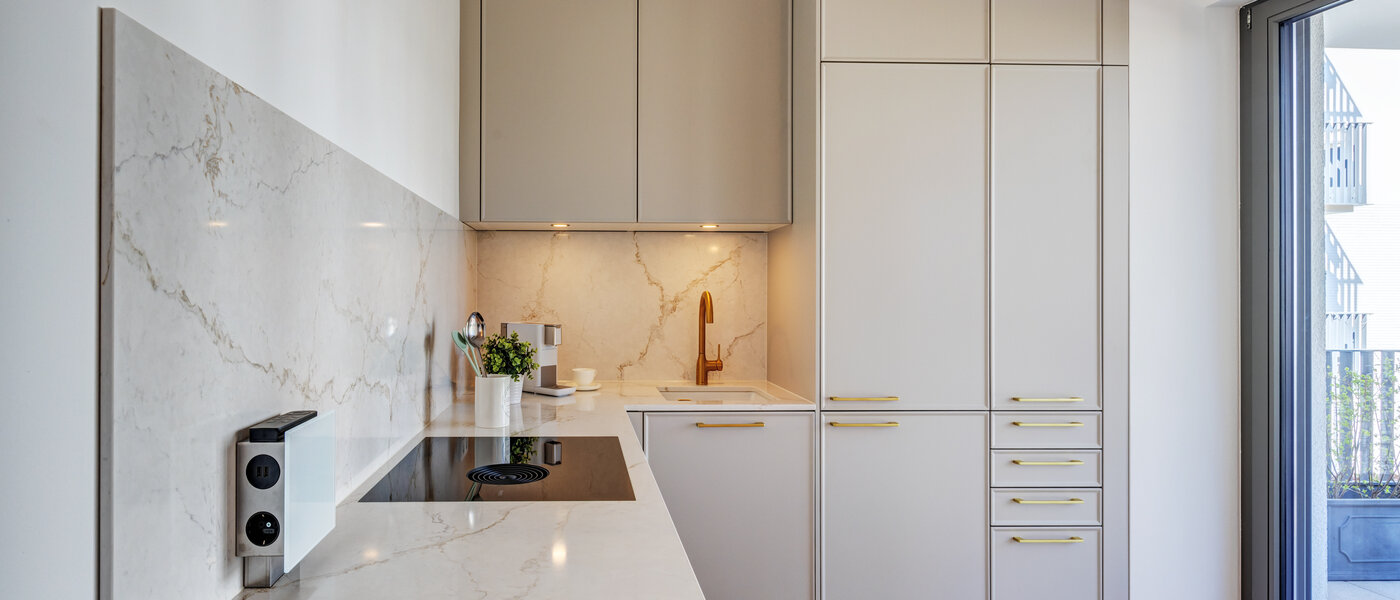 квартира München Ludwigsvorstadt 02 кухня 14810