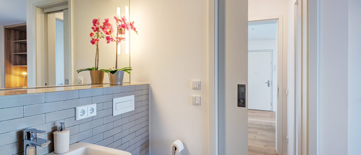 квартира München Ludwigsvorstadt 02 ванная комната 14810