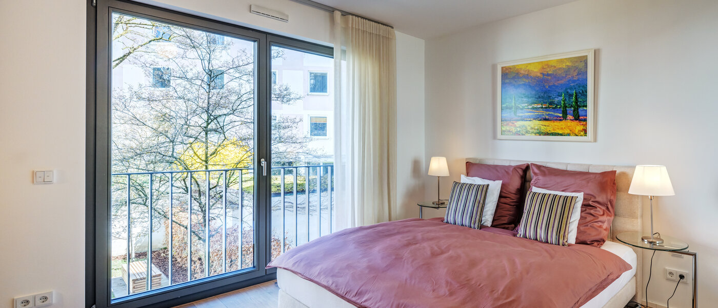 квартира München Ludwigsvorstadt 01 спальная комната 14810