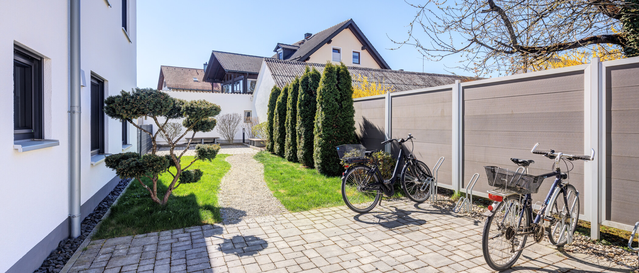 квартира Unterschleißheim Lohhof 02 внутренний двор  14813