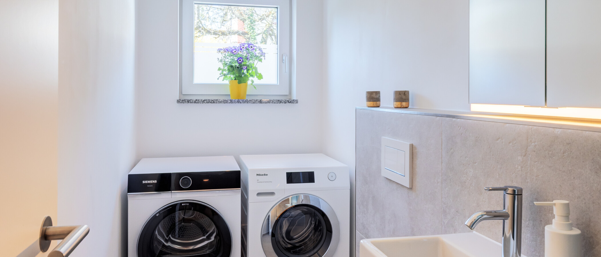 квартира Unterschleißheim Lohhof 01 гостевой туалет 14813