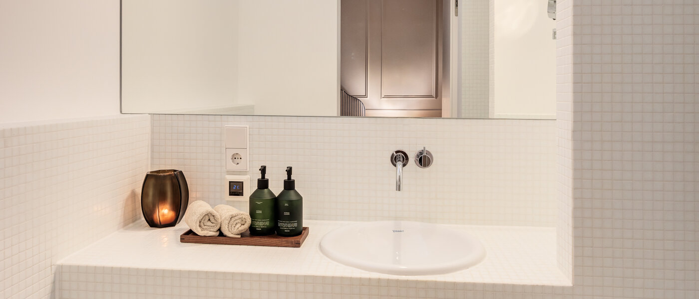 квартира München Altbogenhausen 01 ванная комната 14814