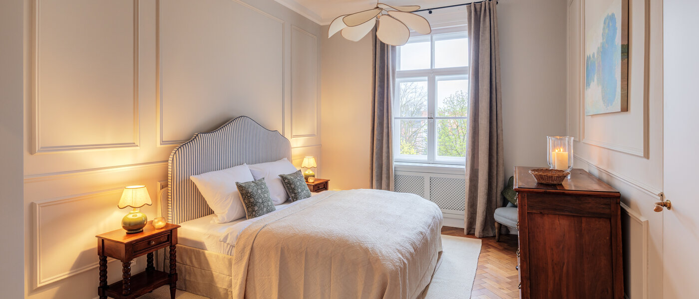 квартира München Altbogenhausen 01 спальная комната 14814