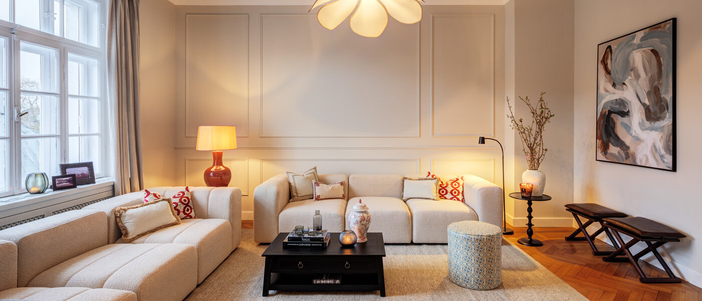 квартира München Altbogenhausen 02 жилое пространство 14814