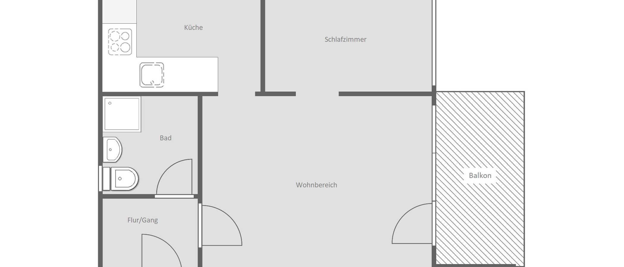 квартира Neufahrn b. Freising 01 план этажа 14815