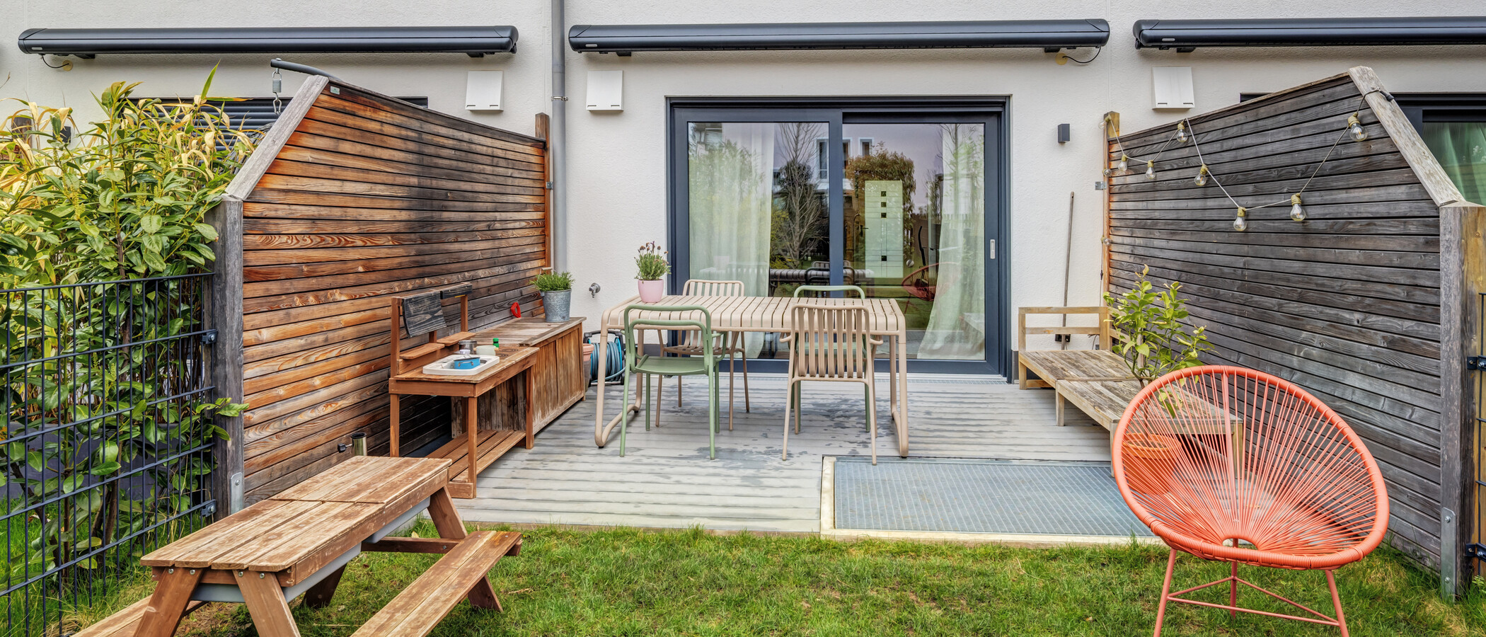 таунхаус München Harlaching 01 терраса 14816