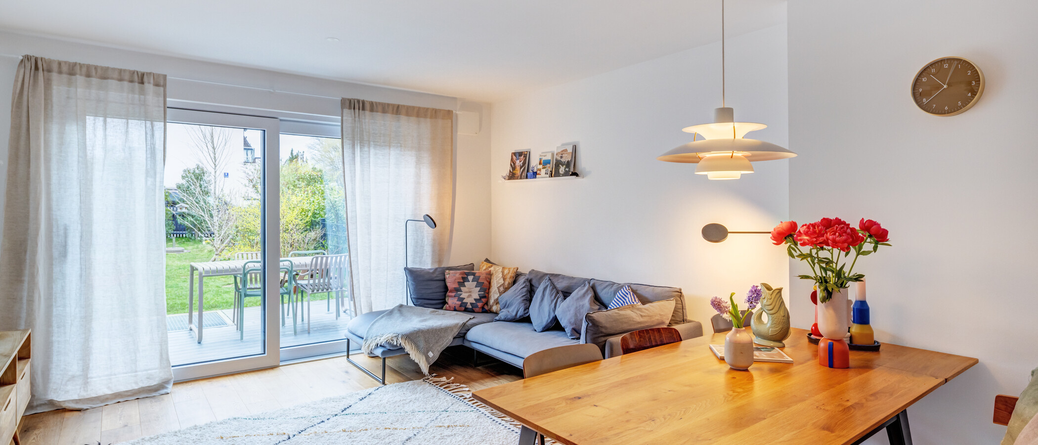 таунхаус München Harlaching 01 жилое пространство 14816