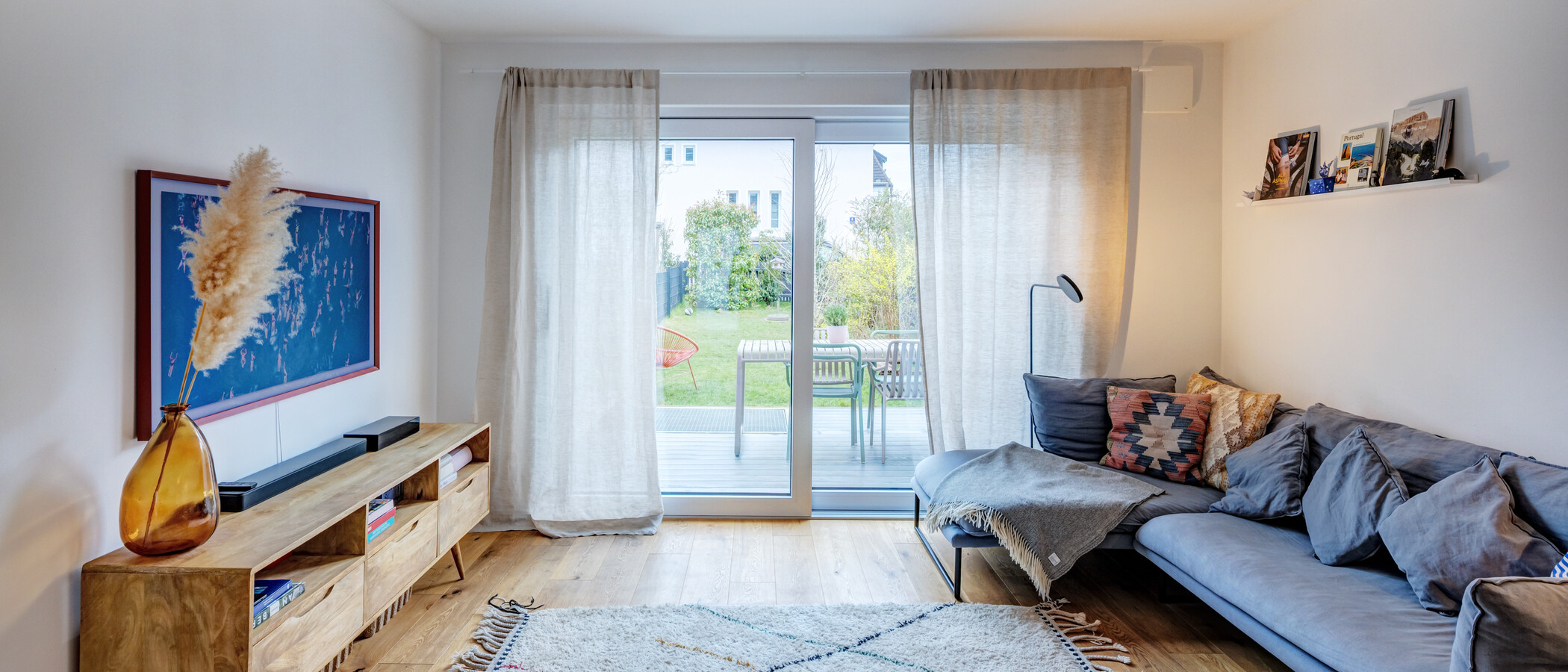 таунхаус München Harlaching 02 жилое пространство 14816