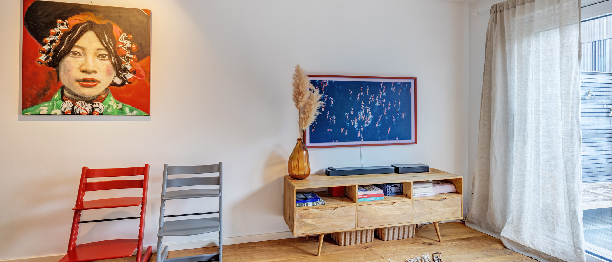 таунхаус München Harlaching 03 жилое пространство 14816