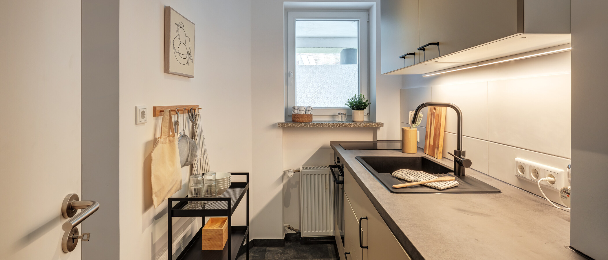 квартира München Haidhausen 01 кухня 14818