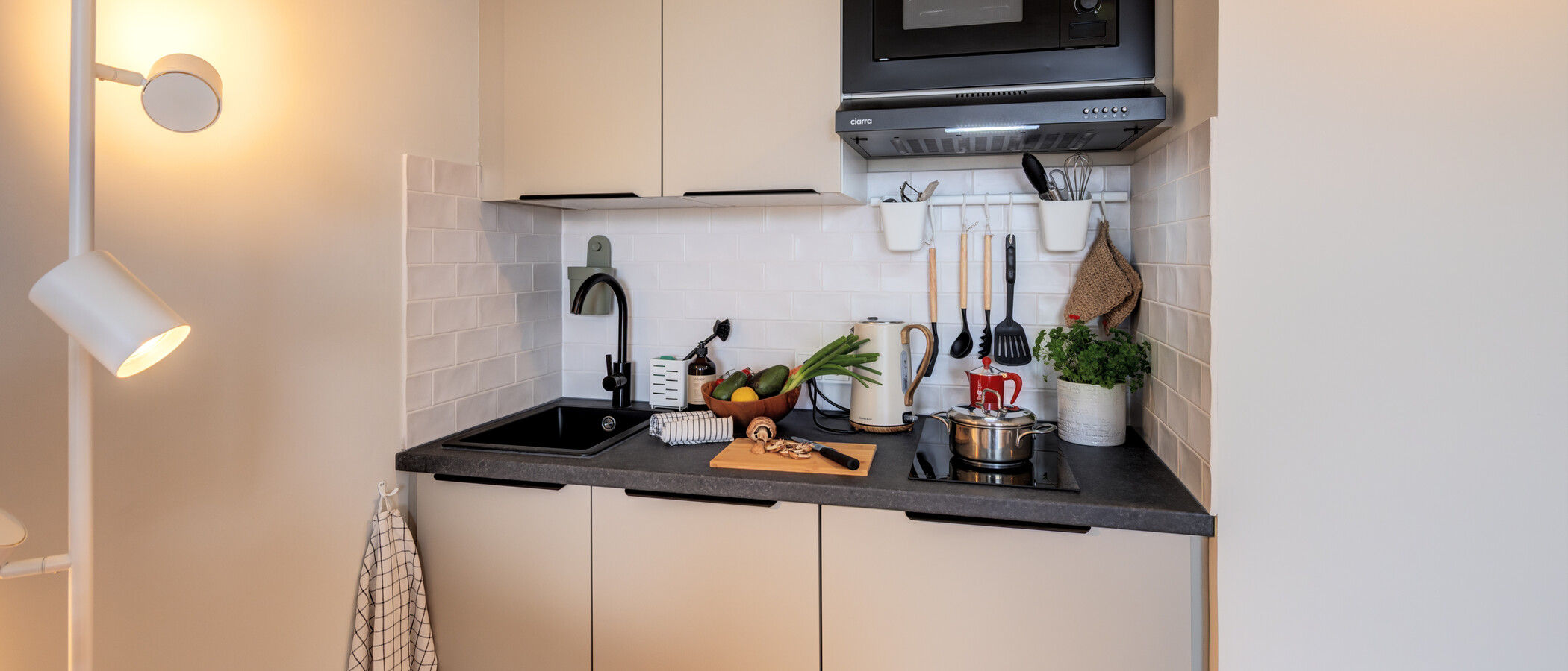 квартира München Sendling-Westpark 01 кухня 14819