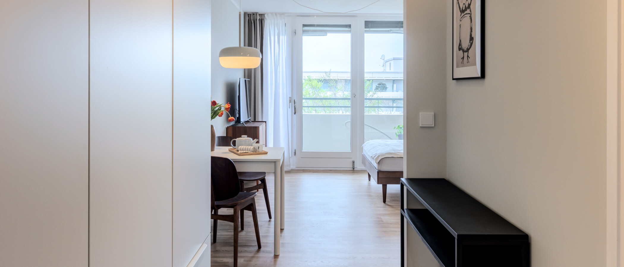 квартира München Sendling-Westpark 01 коридор 14819