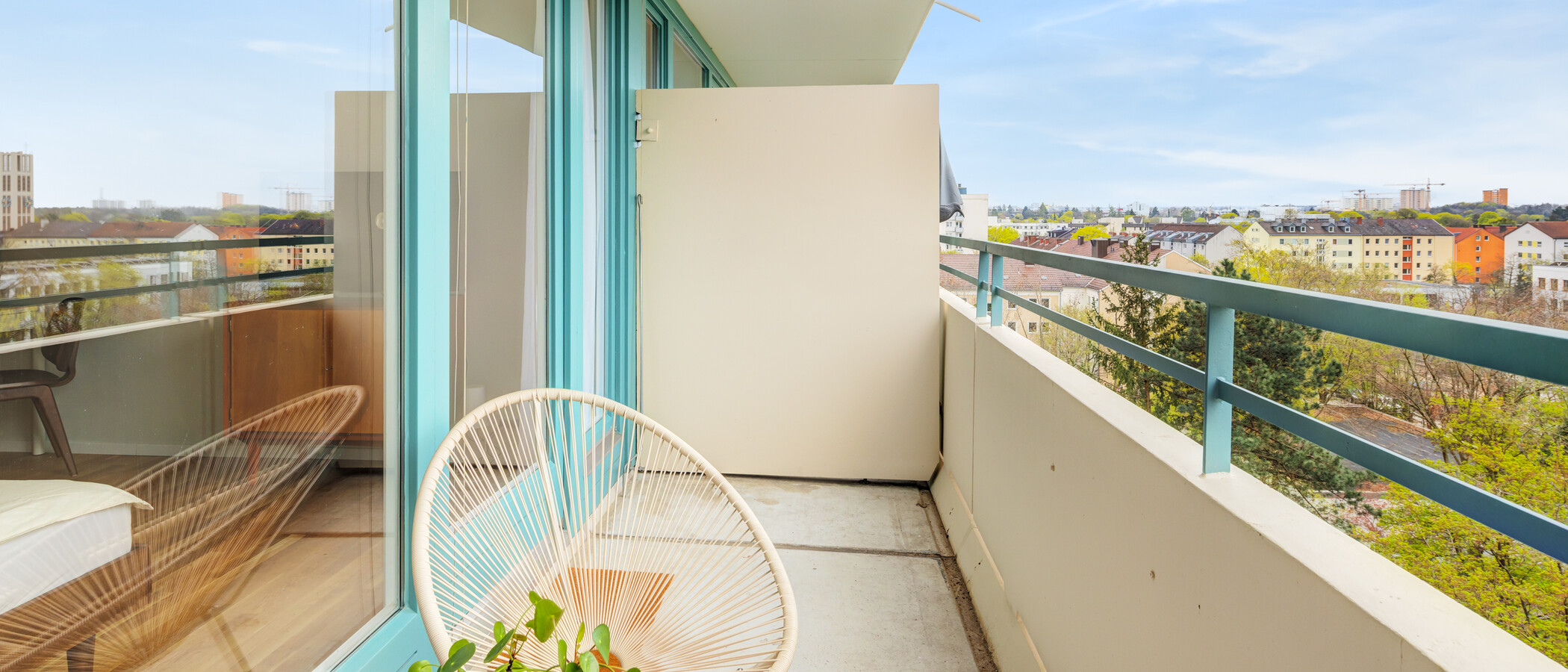 квартира München Sendling-Westpark 03 балкон 14819