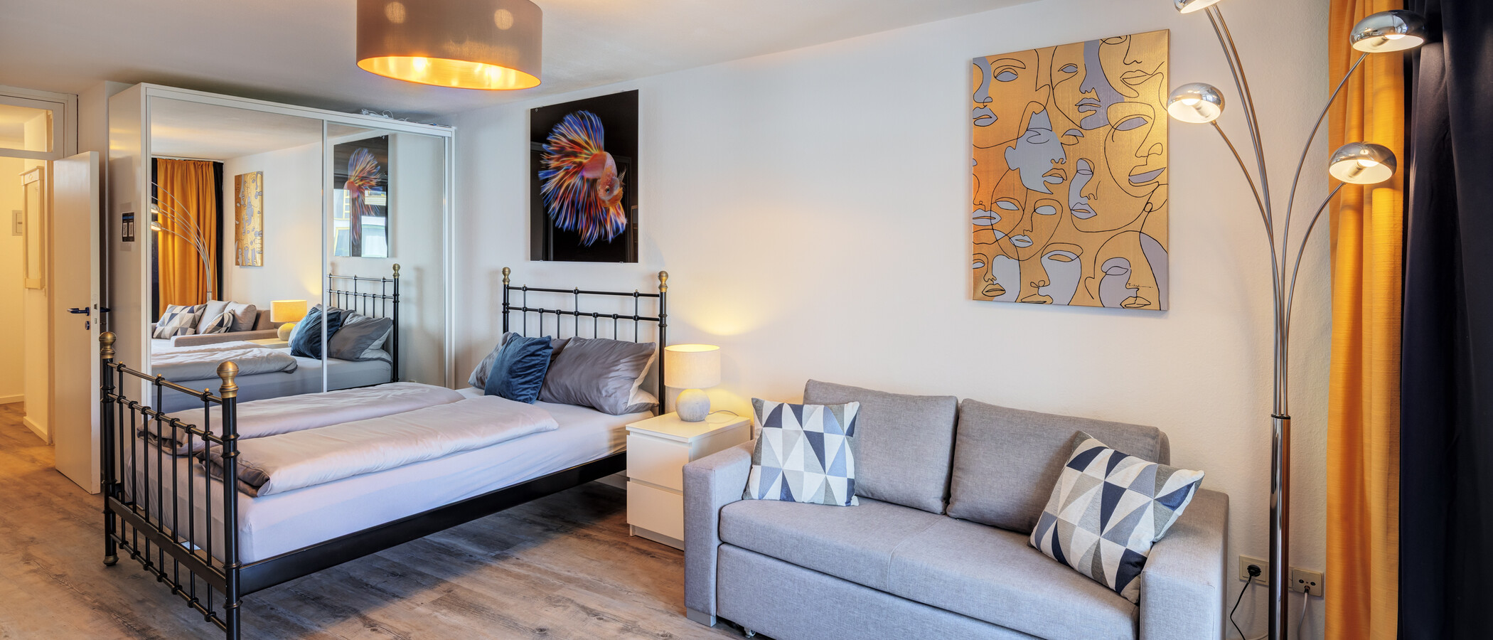 квартира München Maxvorstadt 03 жилое пространство 14821