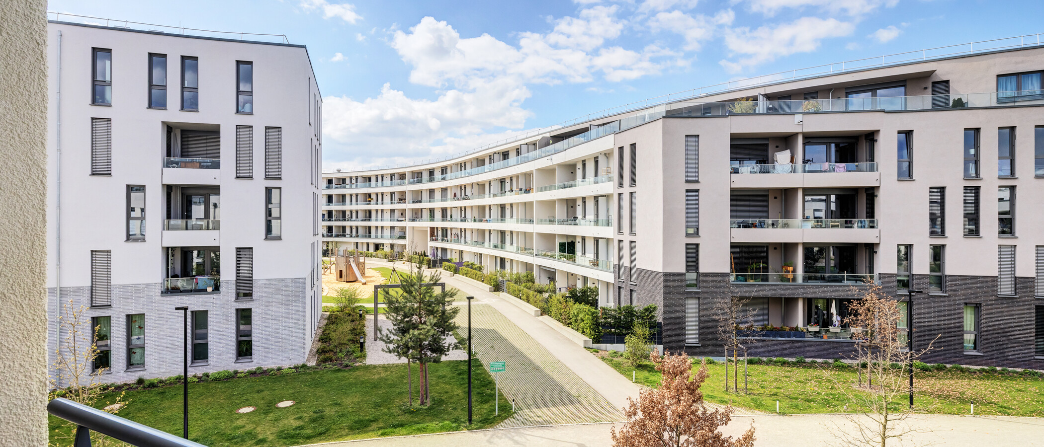 квартира München Neuaubing 01 вид из окна 14822