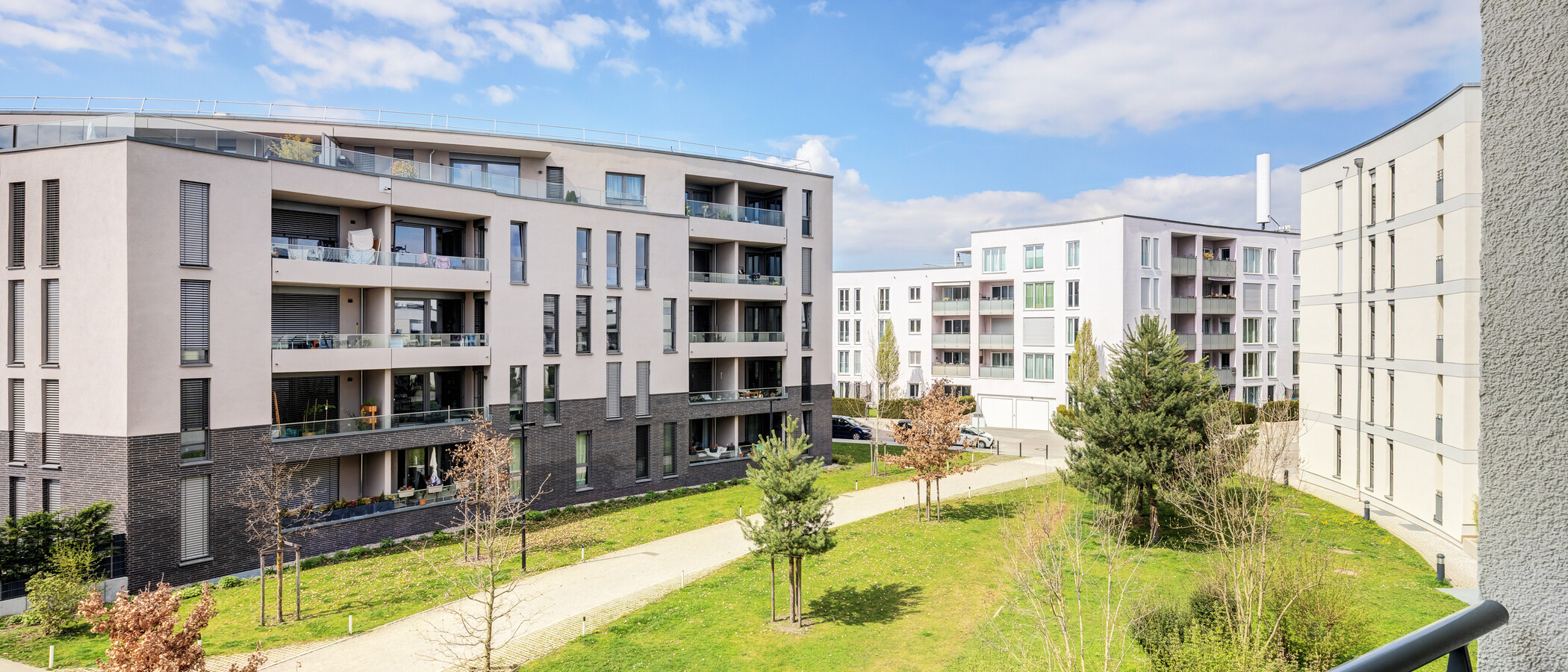 квартира München Neuaubing 02 вид из окна 14822