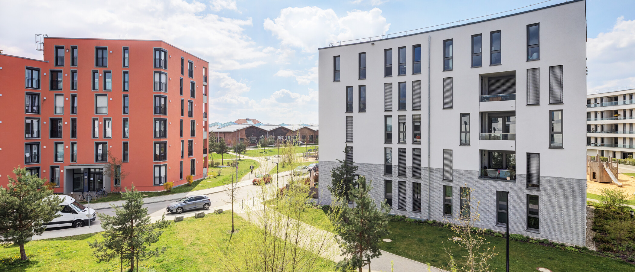 квартира München Neuaubing 03 вид из окна 14822