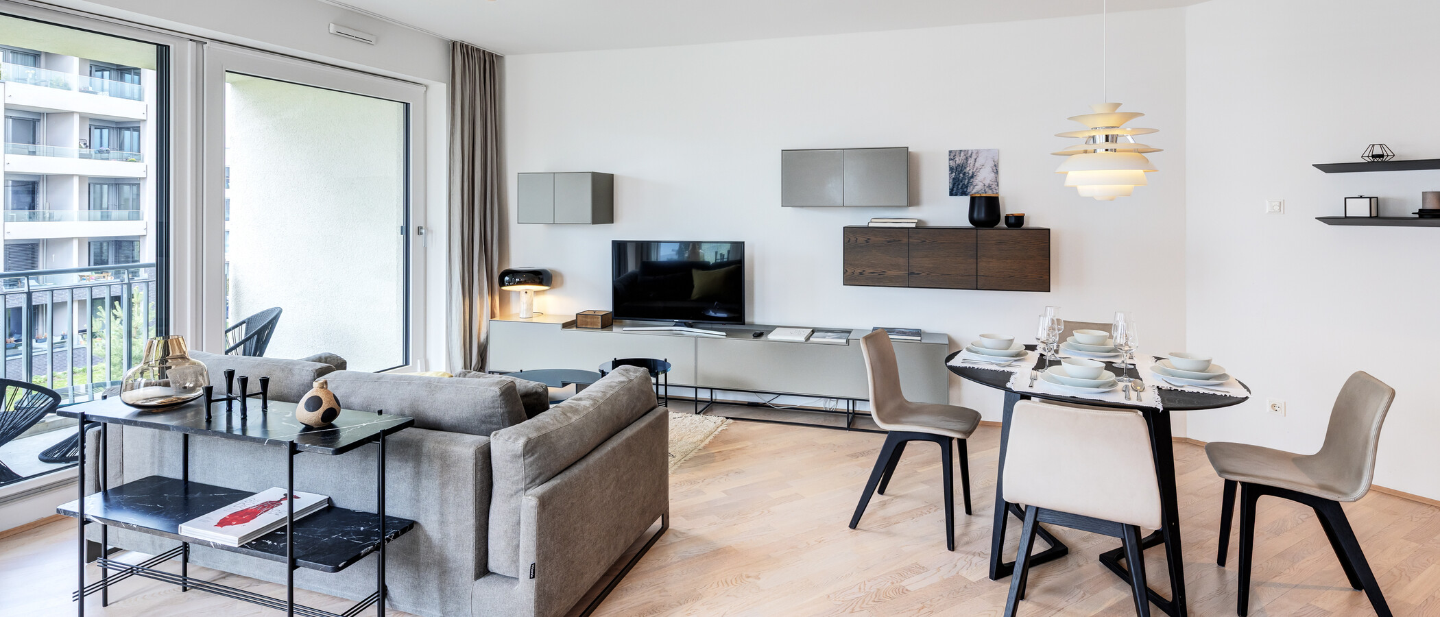 квартира München Neuaubing 02 жилое пространство 14822