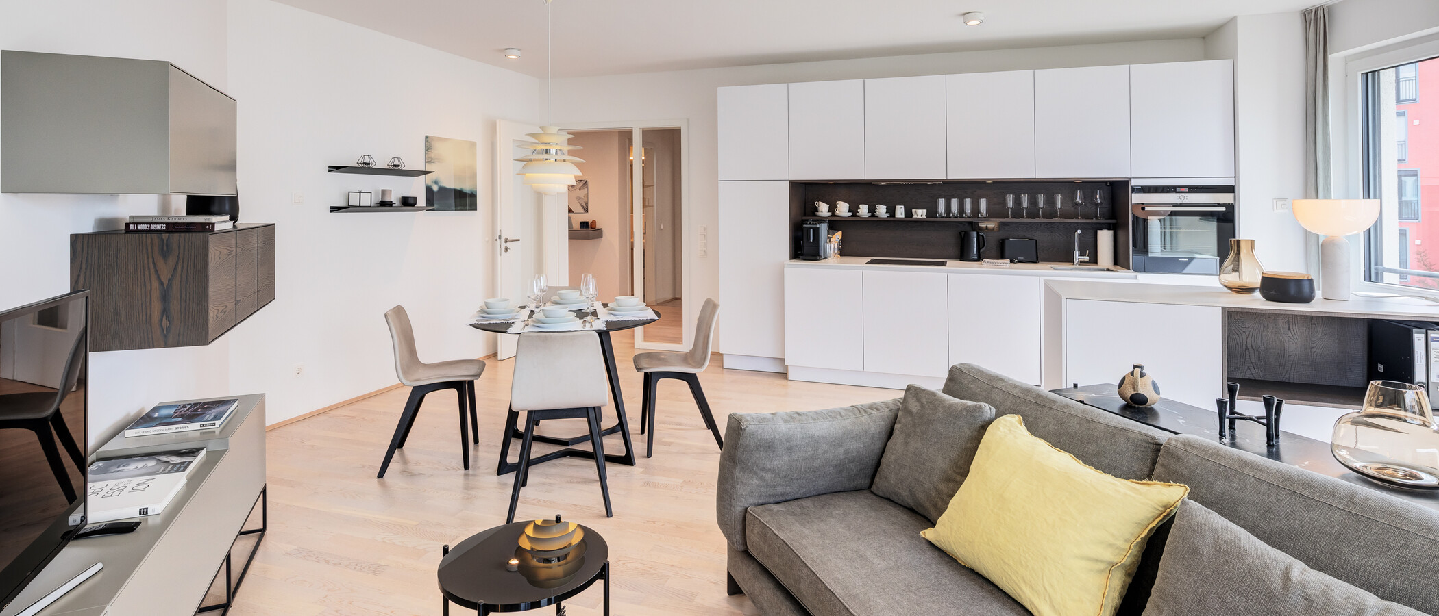 квартира München Neuaubing 03 жилое пространство 14822