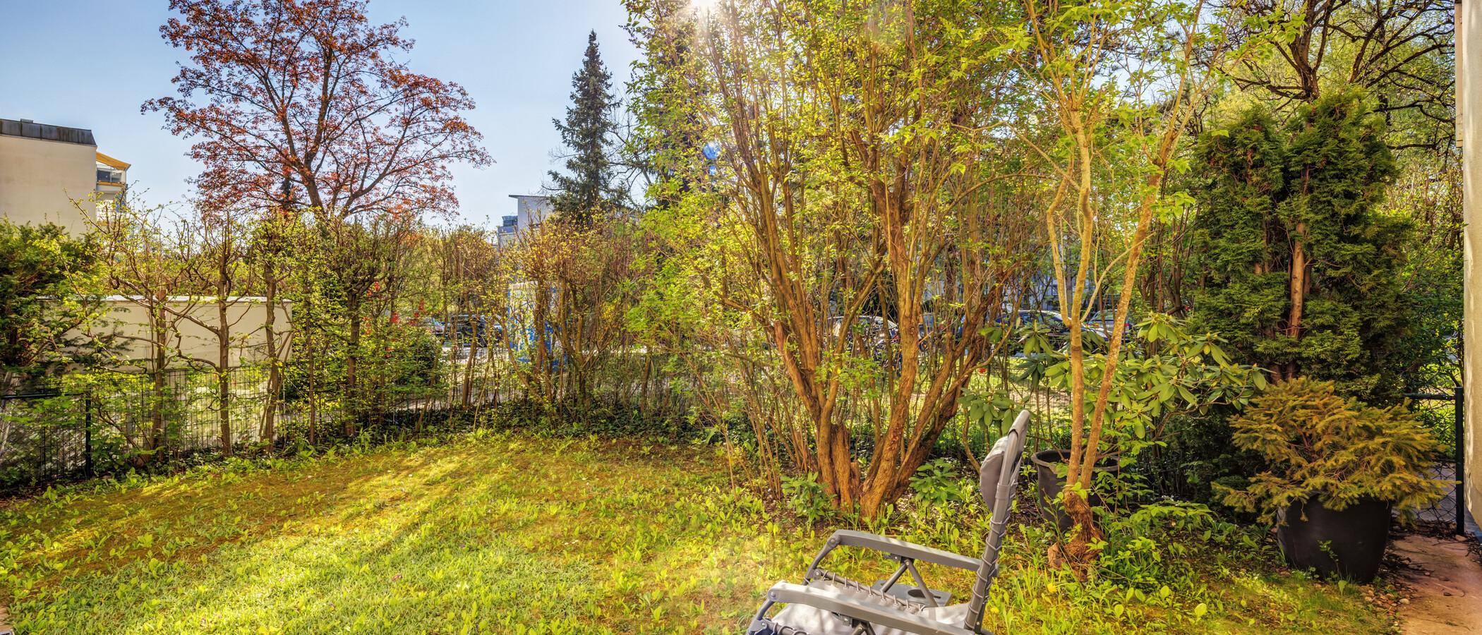 квартира München Oberföhring 01 сад 14823