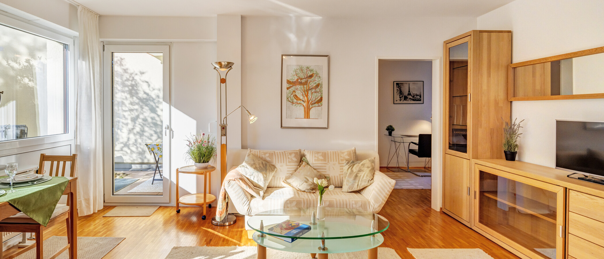 квартира München Oberföhring 02 гостиная 14823